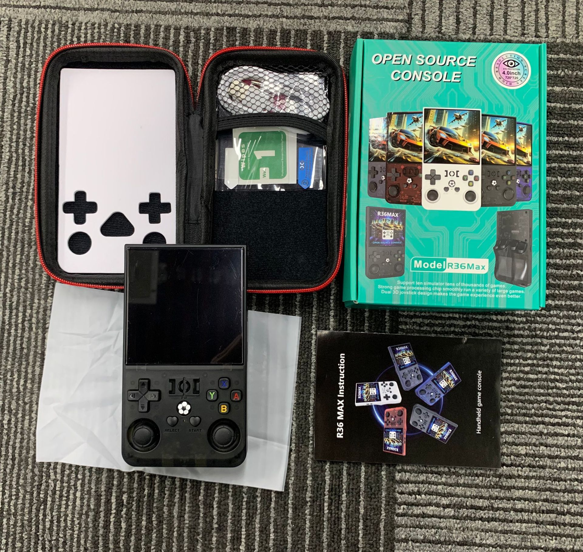 Retro Gaming Arcade Console - FLLBW R36 Max R36PRO Retro Game