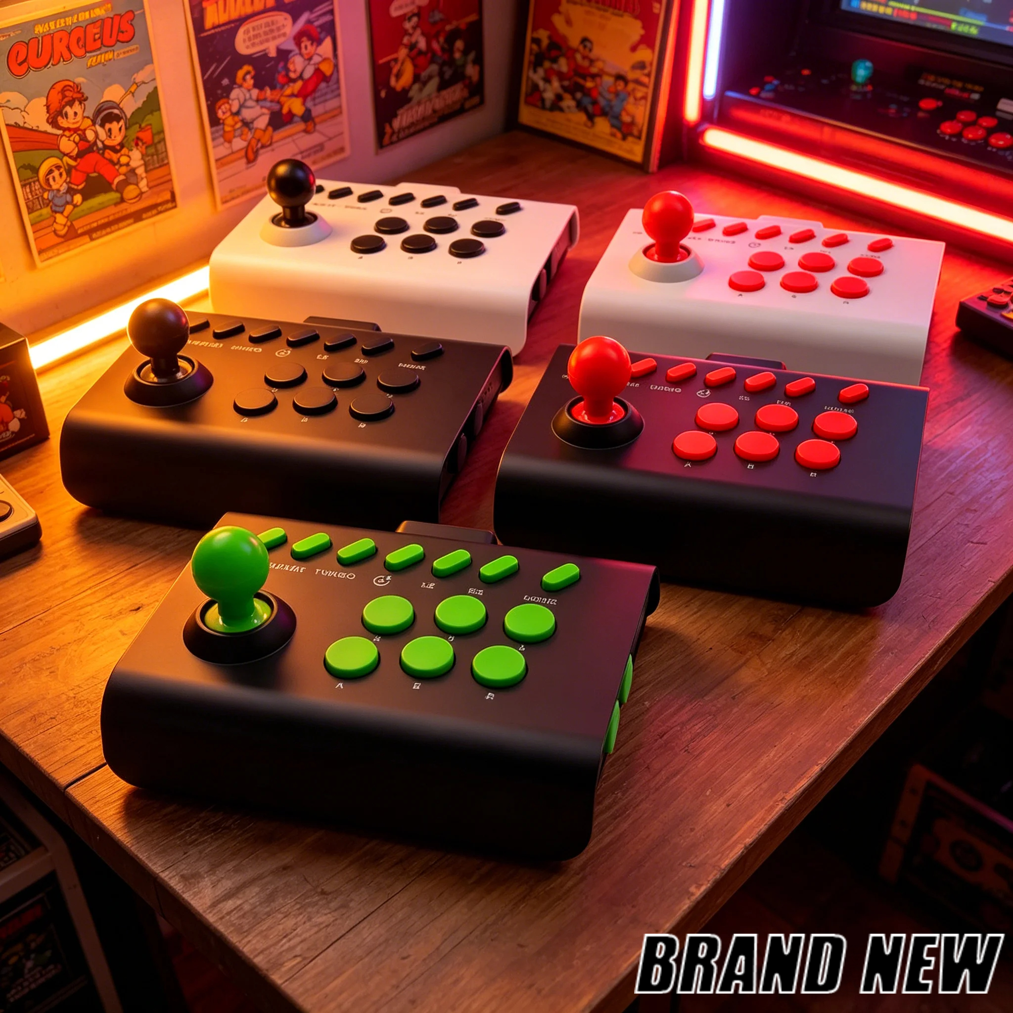 Arcade Stick Joystick - VILCORN Y01 Wireless Arcade Fight Stick