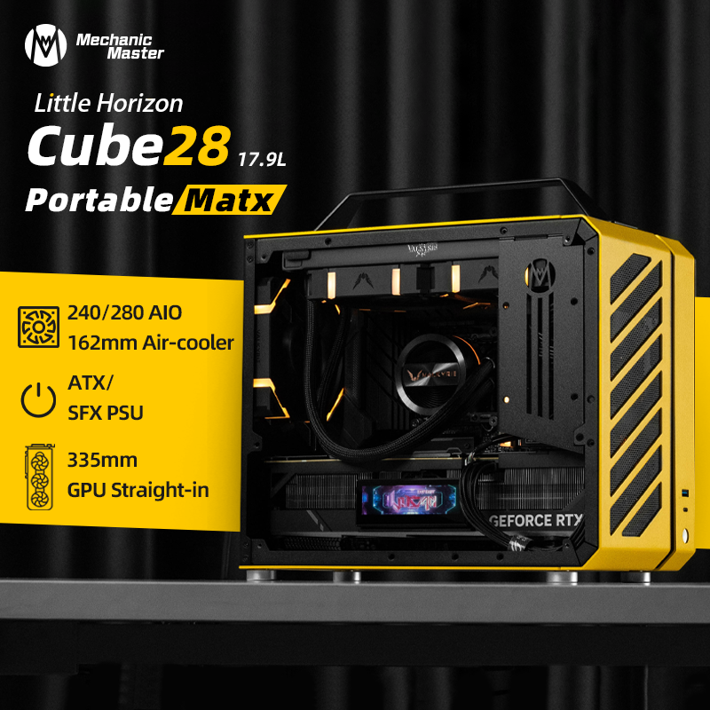 Retro Gaming Cabinet - Mechanic Master C28 Computer Case Aluminum