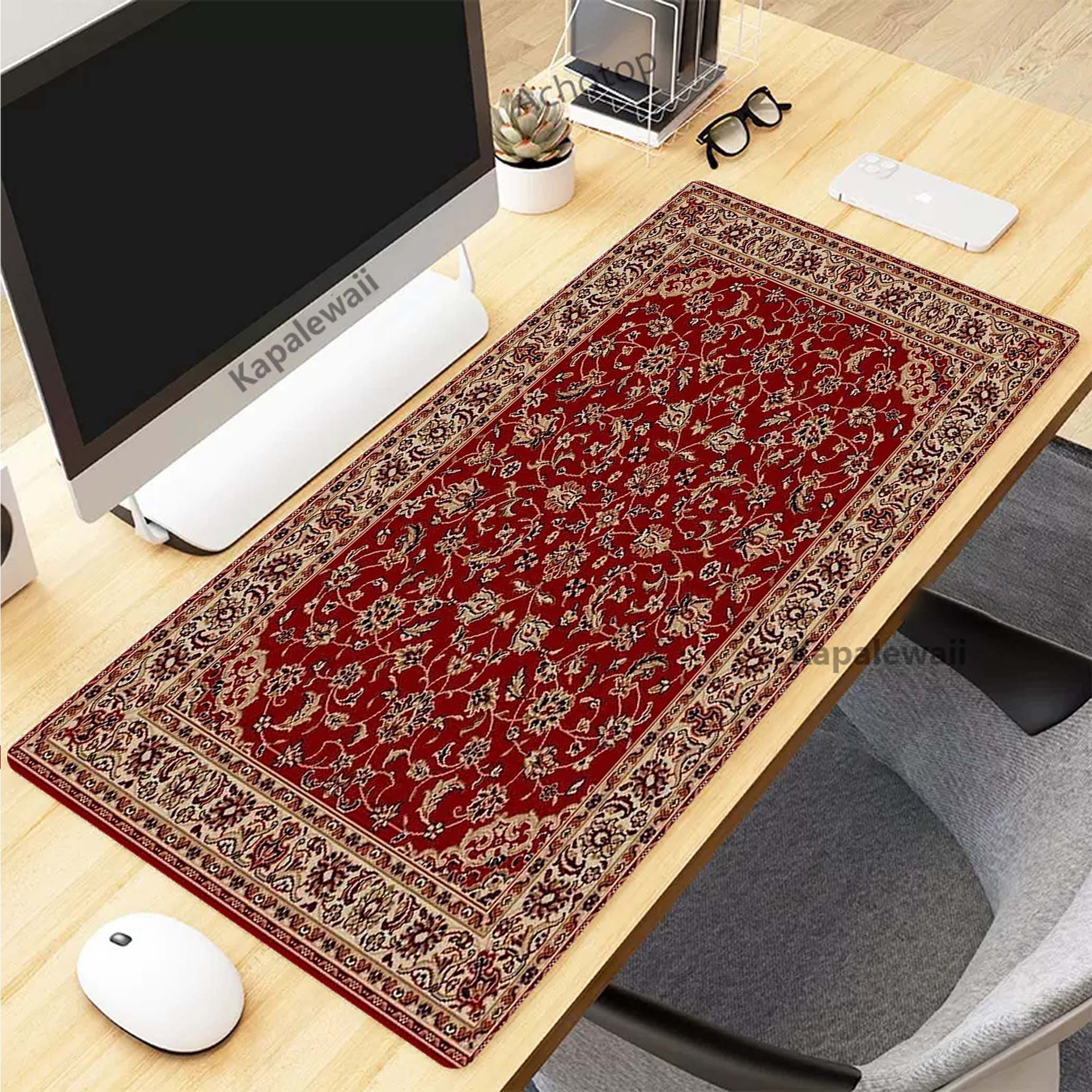 Retro Gaming Accessories - Retro Persian Carpet Mouse Pad for