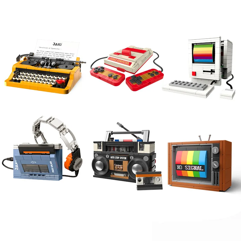 Retro Gaming Videos - Retro DIY Building Blocks TV Radio