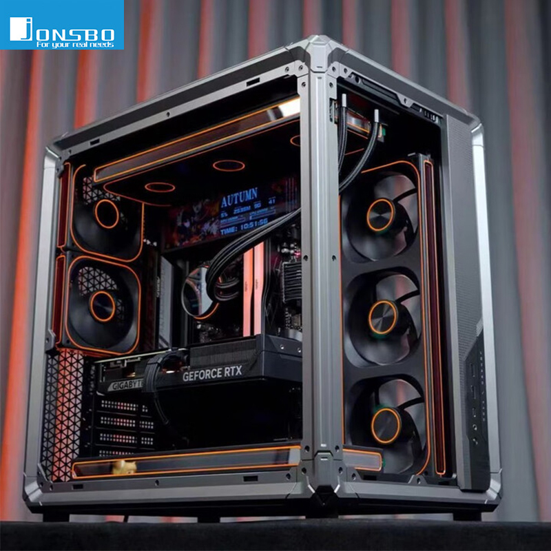 Retro Gaming Cabinet - JONSBO X400 Sea View Room Desktop