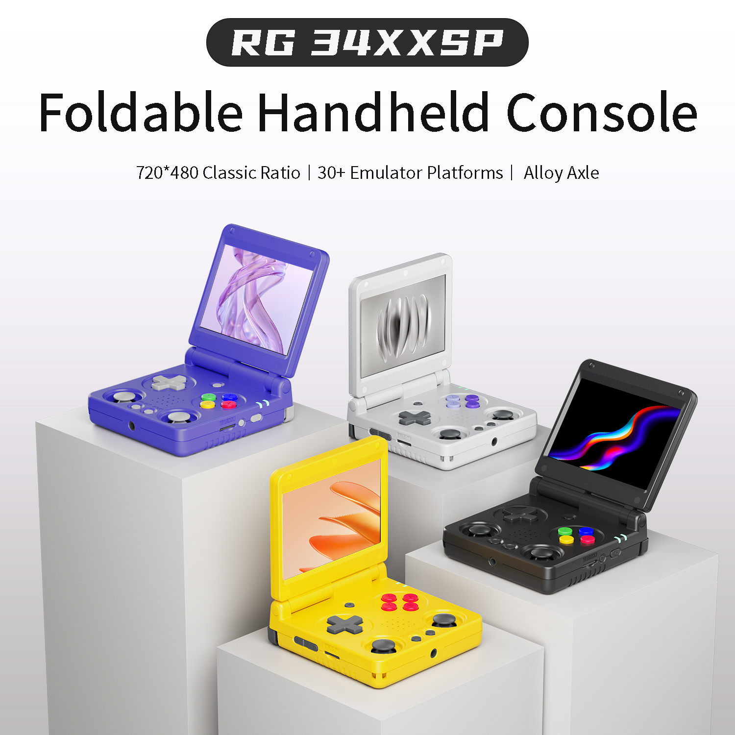 Anbernic RG34XXSP RG35XXSP Fli - Retro Gaming Arcade Console recensie en prijs
