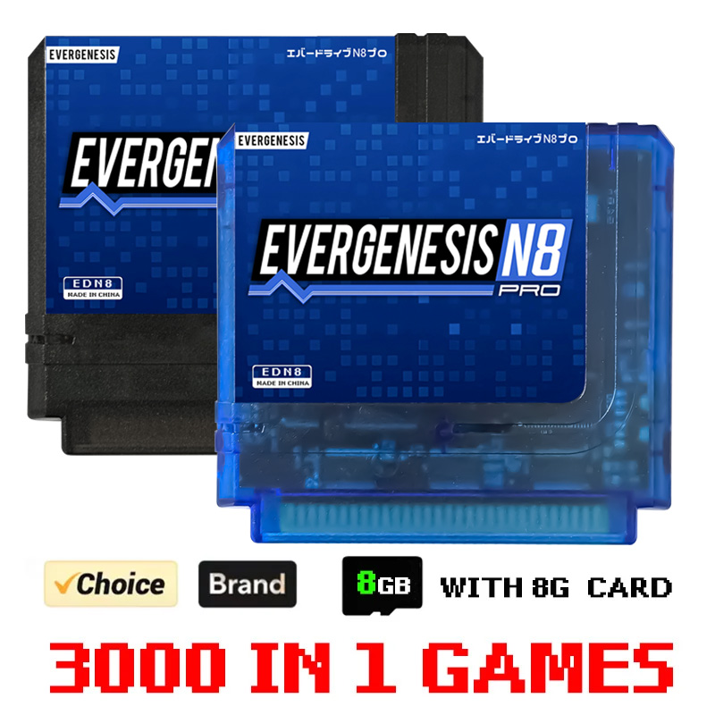 3000 in 1 Game Card ED N8 Pro  - Retro Gaming Videos recensie en prijs