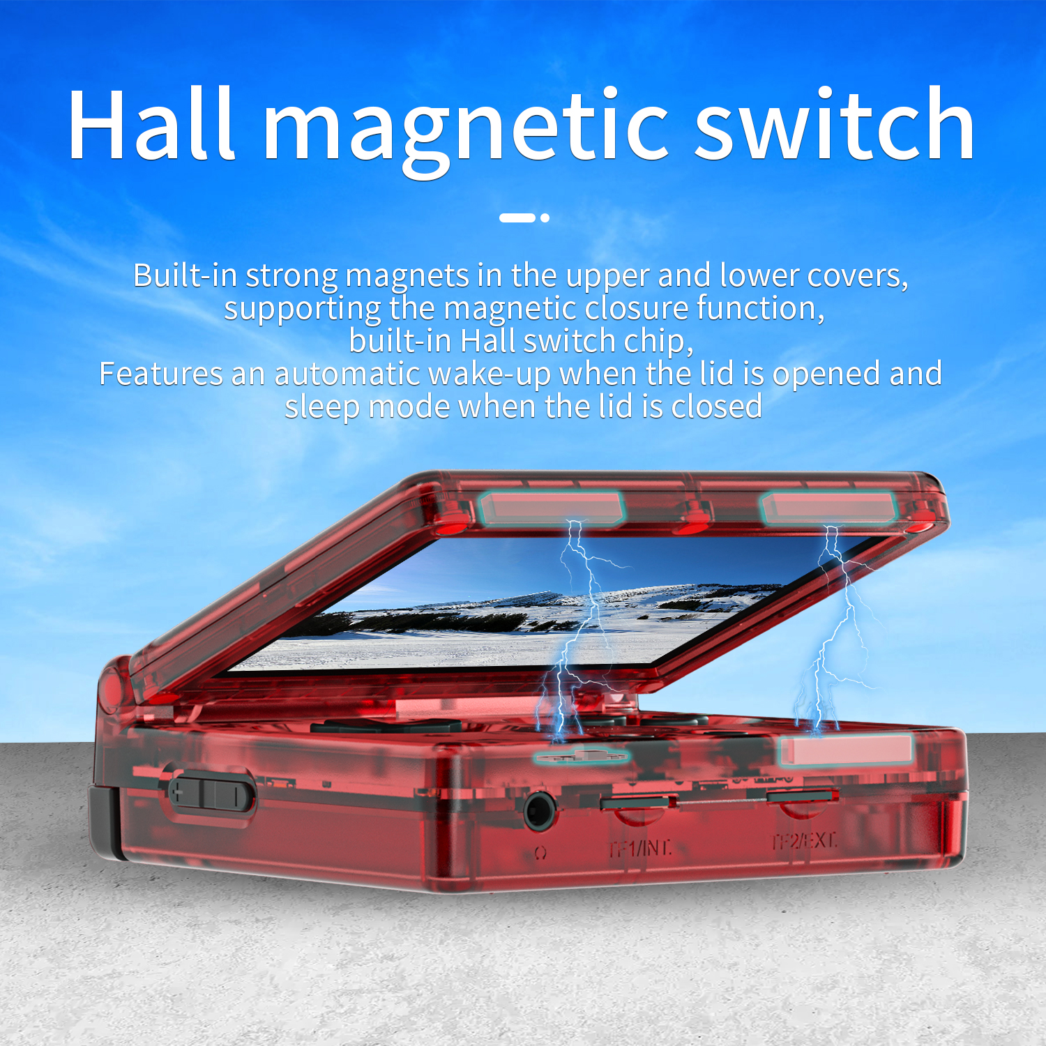 ANBERNIC NEW RG35XXSP Flip Han - Retro Gaming Arcade Console recensie en prijs