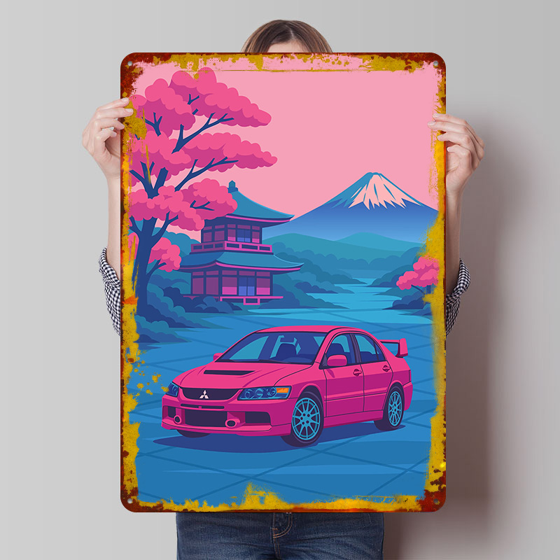 Japanese Car Evo in Japan Tin  - Retro Gaming Japan recensie en prijs