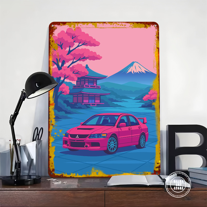 Japanese Car Evo in Japan Tin  - Retro Gaming Japan recensie en prijs