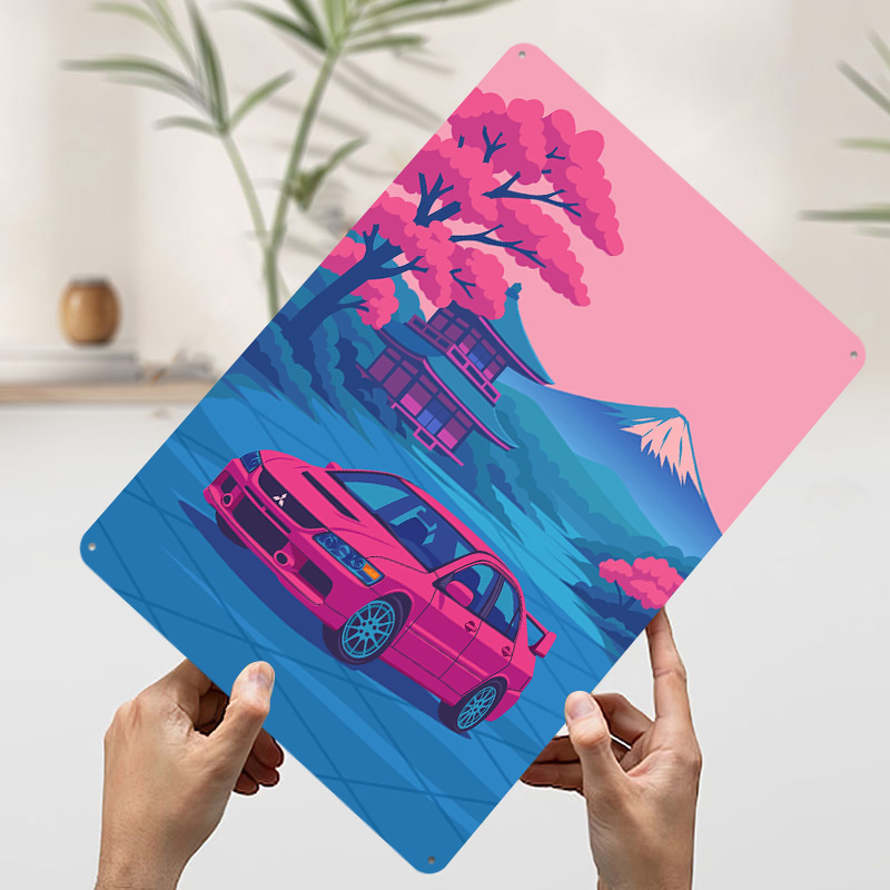 Japanese Car Evo in Japan Tin  - Retro Gaming Japan recensie en prijs