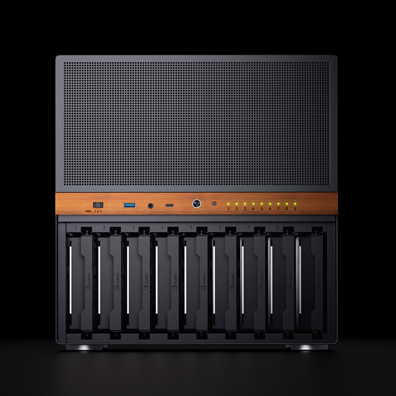 JONSBO N6 NAS Case 9 Hard Disk - Retro Gaming Cabinet recensie en prijs