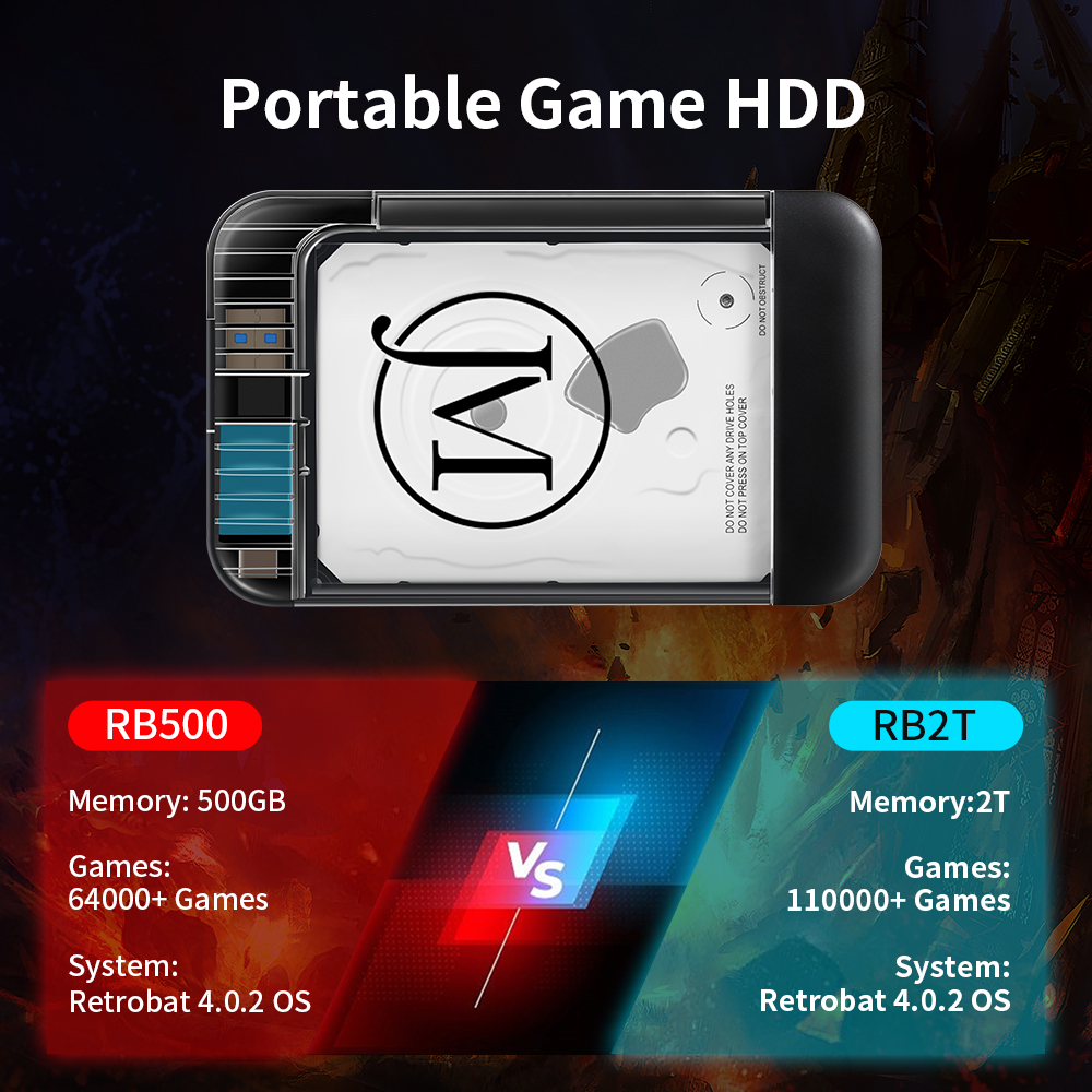Retrobat 2T Portable  External - Retro Gaming Kiosk recensie en prijs