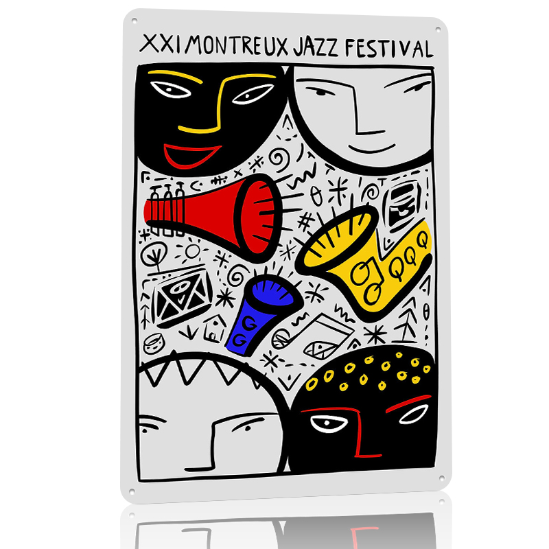 Montreux Jazz Festival Tinplat - Retro Gaming Festival recensie en prijs
