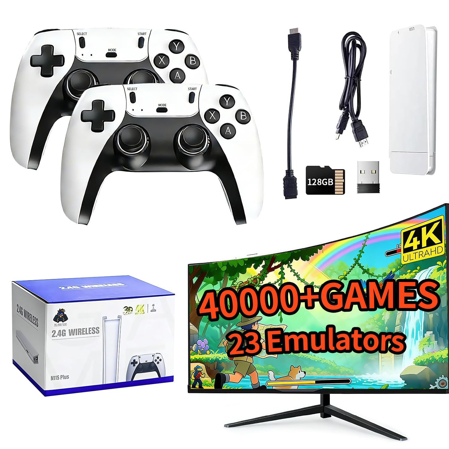 2026 Retro Gaming Console, 4K  - Retro Gaming Kiosk recensie en prijs