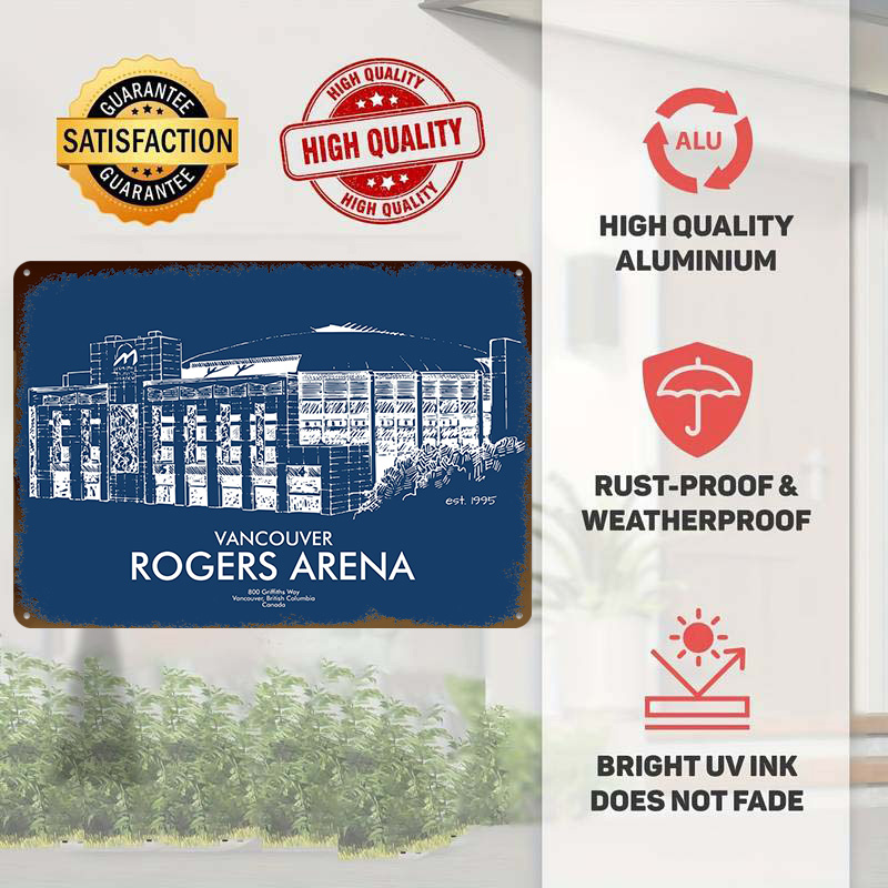 Vancouver Rogers Arena Metal P - Retro Gaming Vancouver recensie en prijs