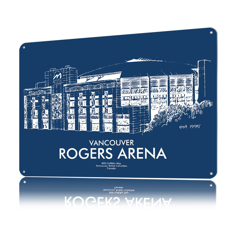 Vancouver Rogers Arena Metal P - Retro Gaming Vancouver recensie en prijs