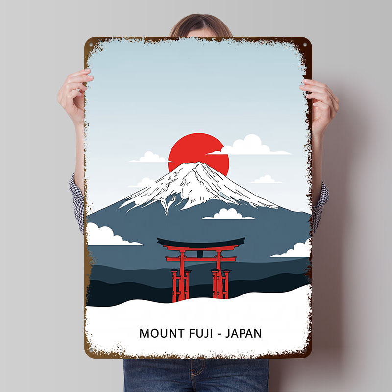 Mount Fuji Japan Travel Printe - Retro Gaming Japan recensie en prijs