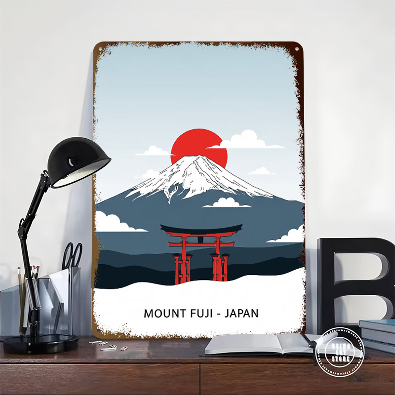 Mount Fuji Japan Travel Printe - Retro Gaming Japan recensie en prijs