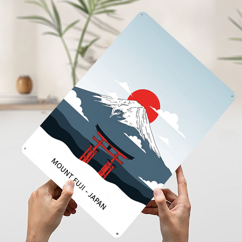 Mount Fuji Japan Travel Printe - Retro Gaming Japan recensie en prijs