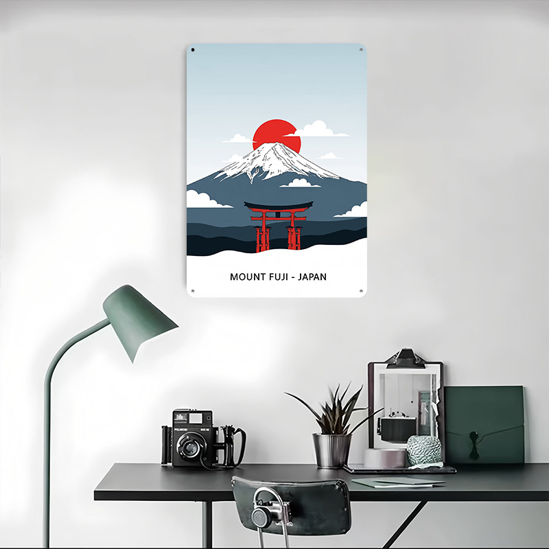 Mount Fuji Japan Travel Printe - Retro Gaming Japan recensie en prijs
