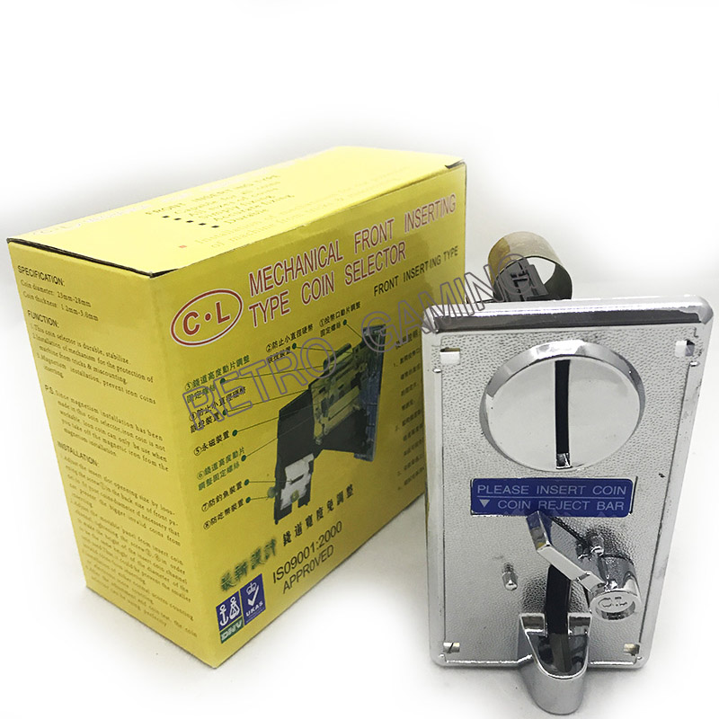 Mechanical Coin Acceptor Plast - Retro Gaming Store recensie en prijs
