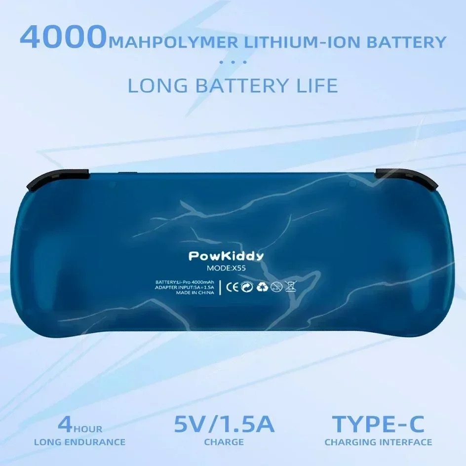 POWKIDDY X55 Handheld Game Con - Retro Gaming Kiosk recensie en prijs