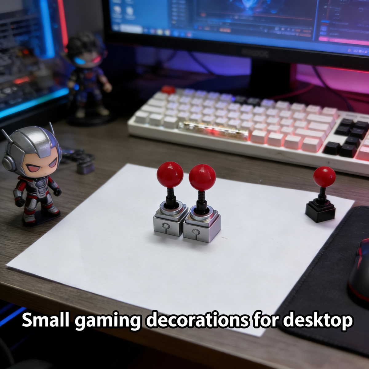 NEW Artisan Keycaps Game Rocke - Retro Gaming Accessories recensie en prijs