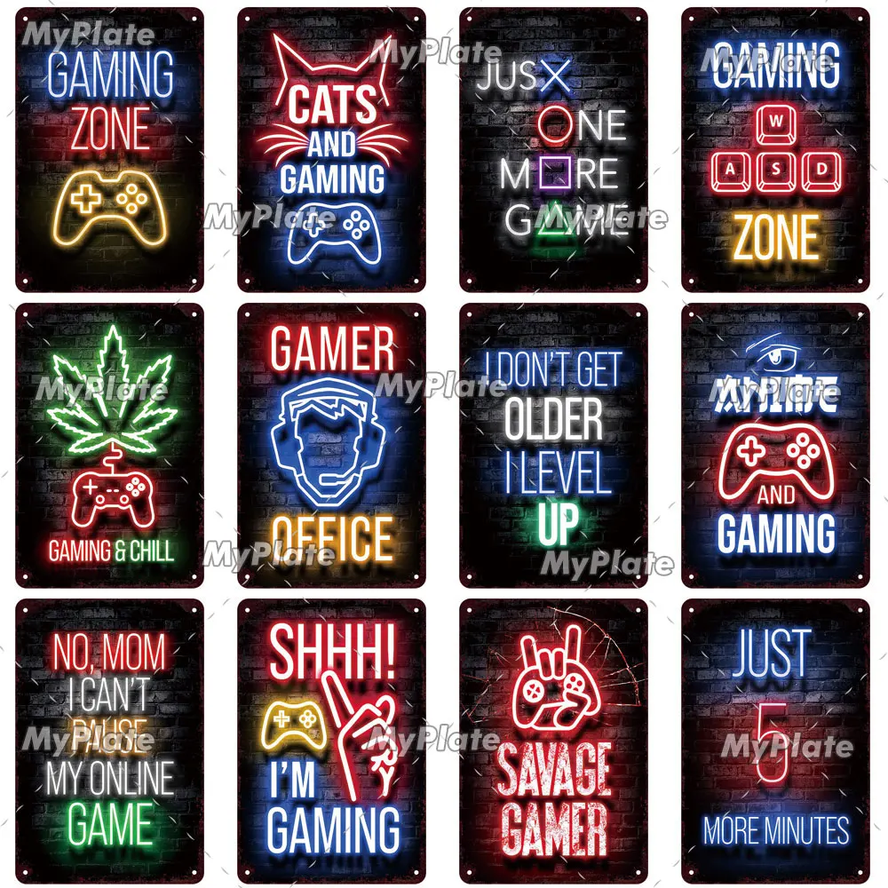 [MyPlate] Vintage Gaming Zone  - Retro Gaming Decor recensie en prijs