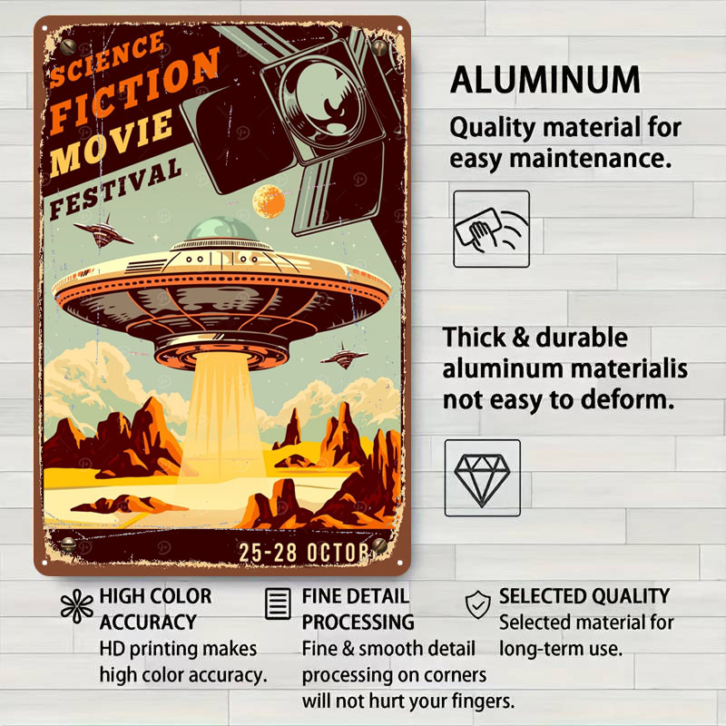 Sci-Fi Movie Festival Poster M - Retro Gaming Festival recensie en prijs