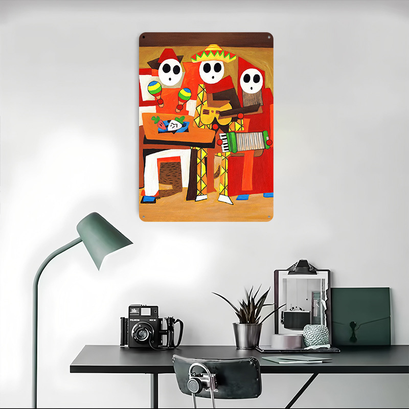 Three Mariachi Guys Tin Plaque - Retro Gaming Guy recensie en prijs