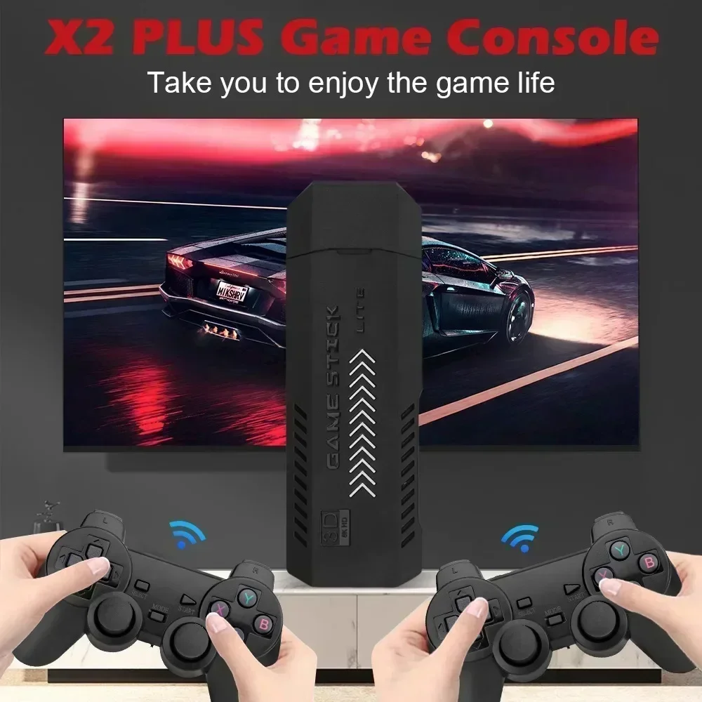 X2 Plus Game Stick 4K HD 2.4G  - Retro Gaming Kiosk recensie en prijs
