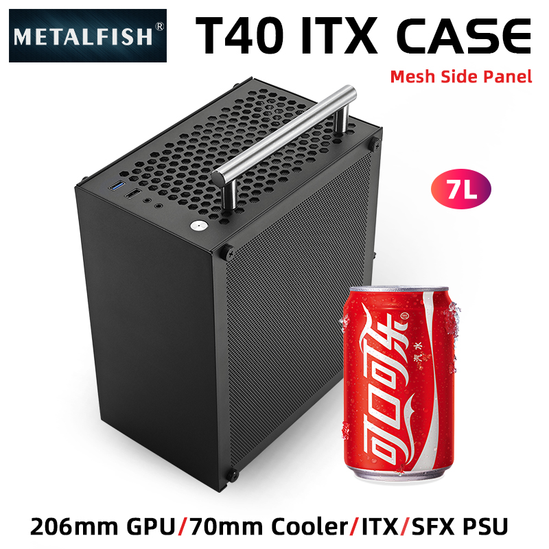 METALFISH T40 Mini ITX Black C - Retro Gaming Cabinet recensie en prijs