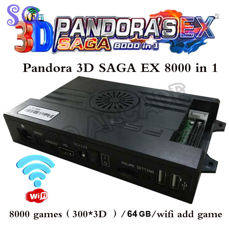 Arcade Pandora Saga Box EX2 80 - Retro Gaming Store recensie en prijs