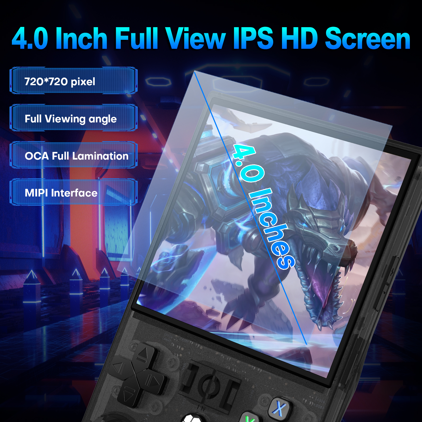 Open Source R36MAX Portable Vi - Retro Gaming Arcade Console recensie en prijs