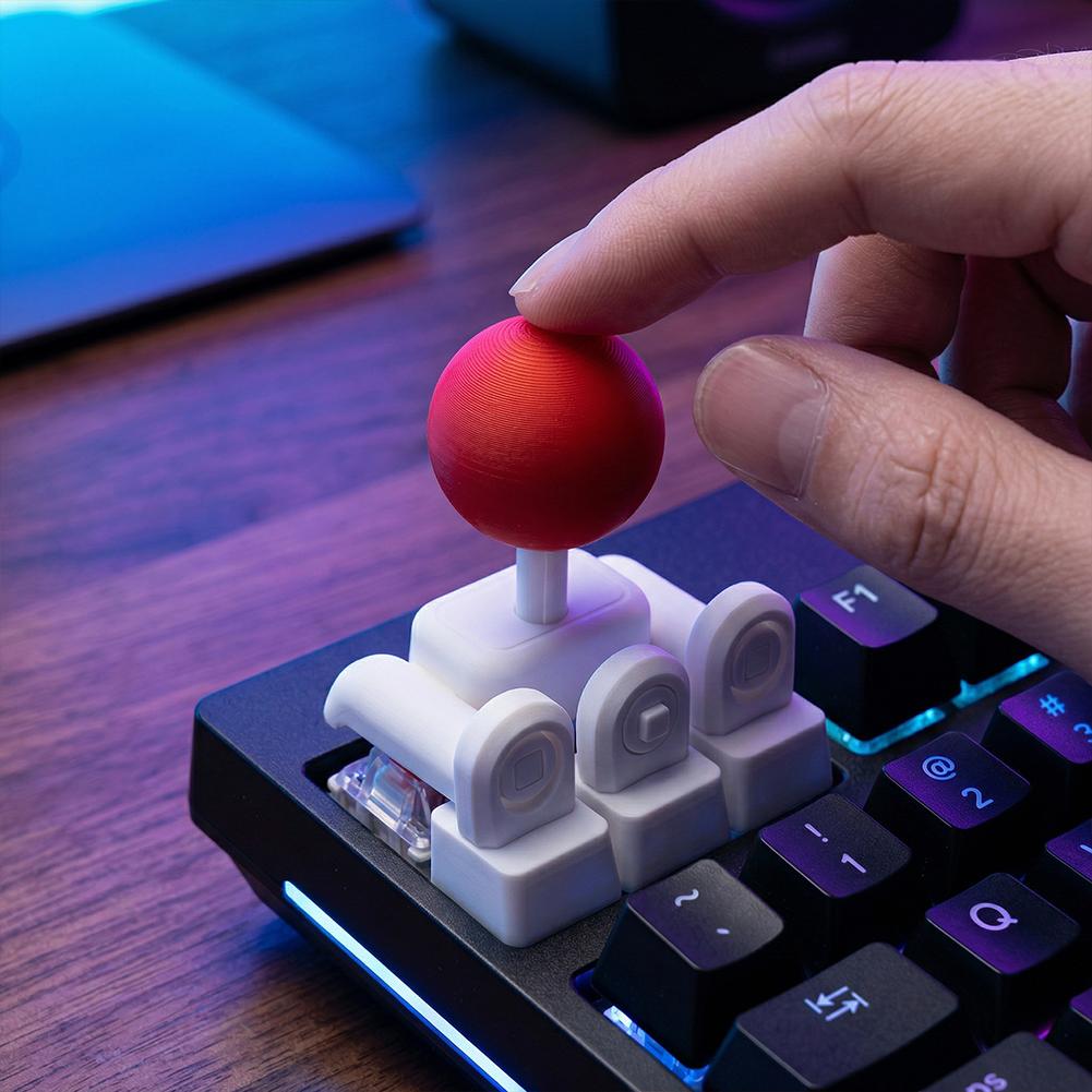 3D Printed Mechanical Keyboard - Arcade Stick Joystick recensie en prijs