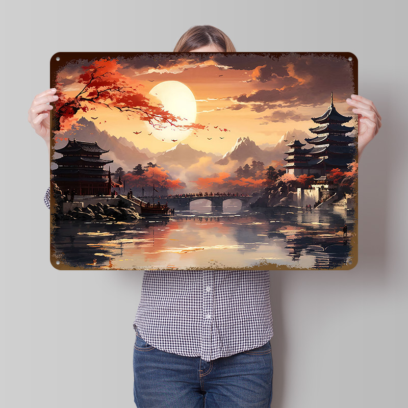 Japan Landscape Printed Poster - Retro Gaming Japan recensie en prijs