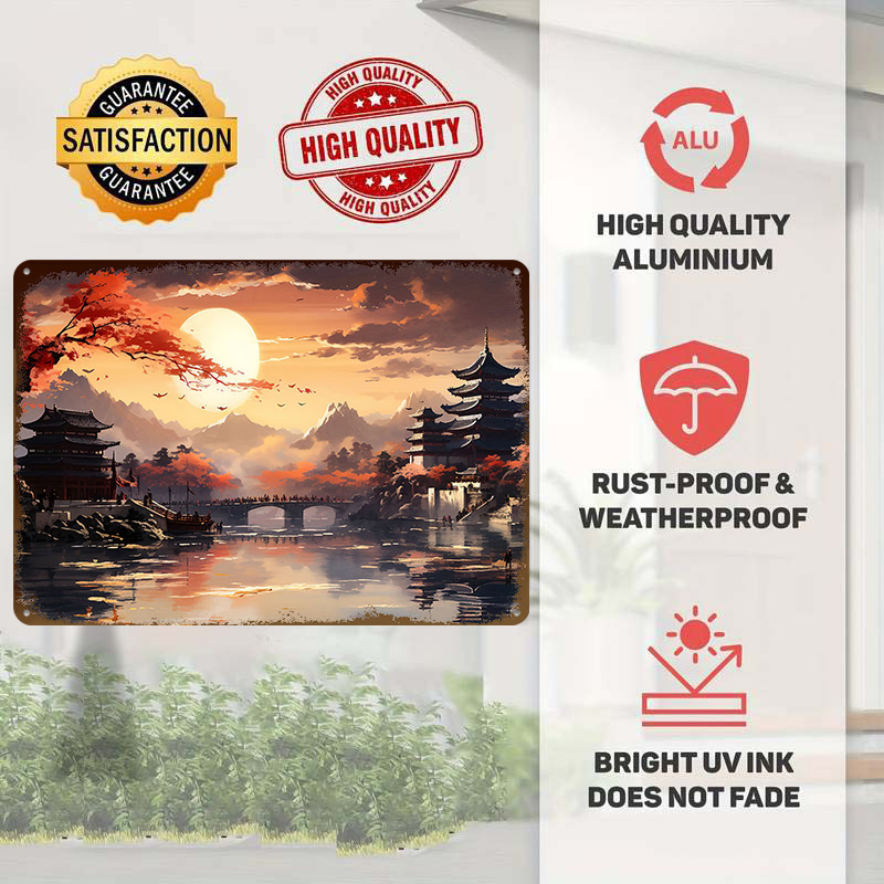Japan Landscape Printed Poster - Retro Gaming Japan recensie en prijs