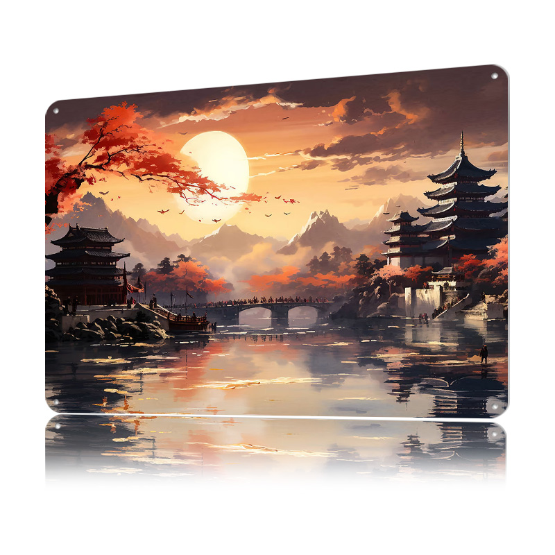 Japan Landscape Printed Poster - Retro Gaming Japan recensie en prijs