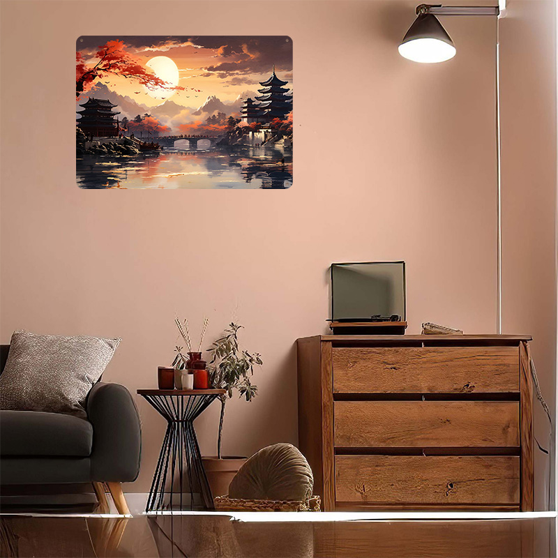 Japan Landscape Printed Poster - Retro Gaming Japan recensie en prijs