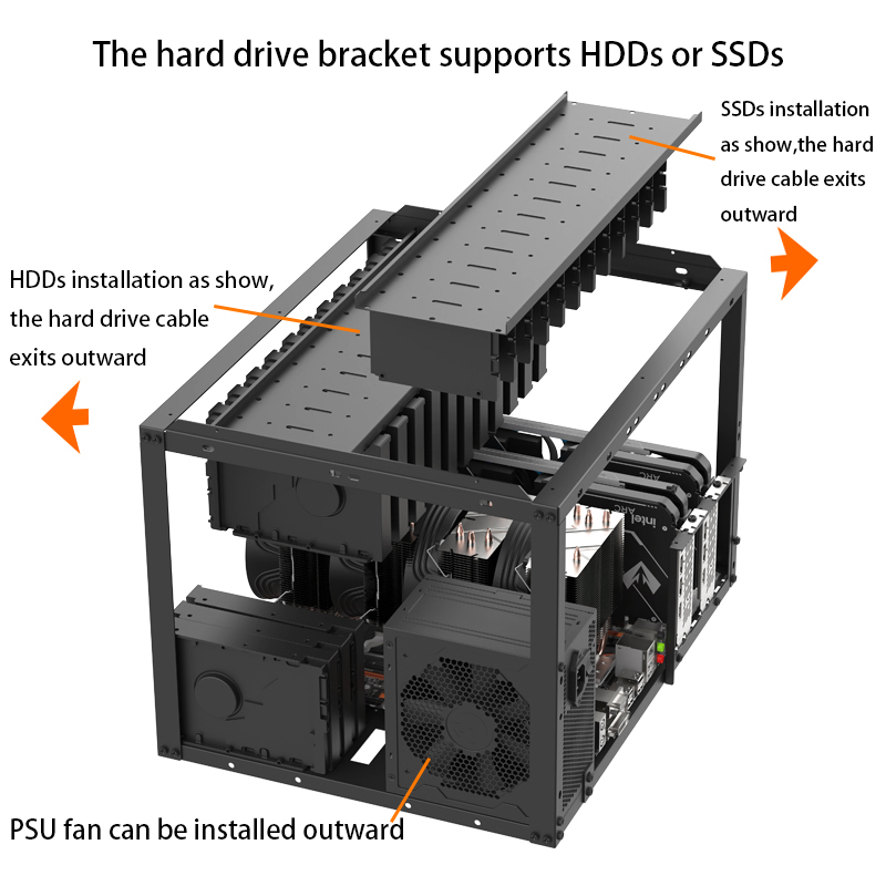 Stackable 28 HDD Open Air Fram - Retro Gaming Cabinet recensie en prijs