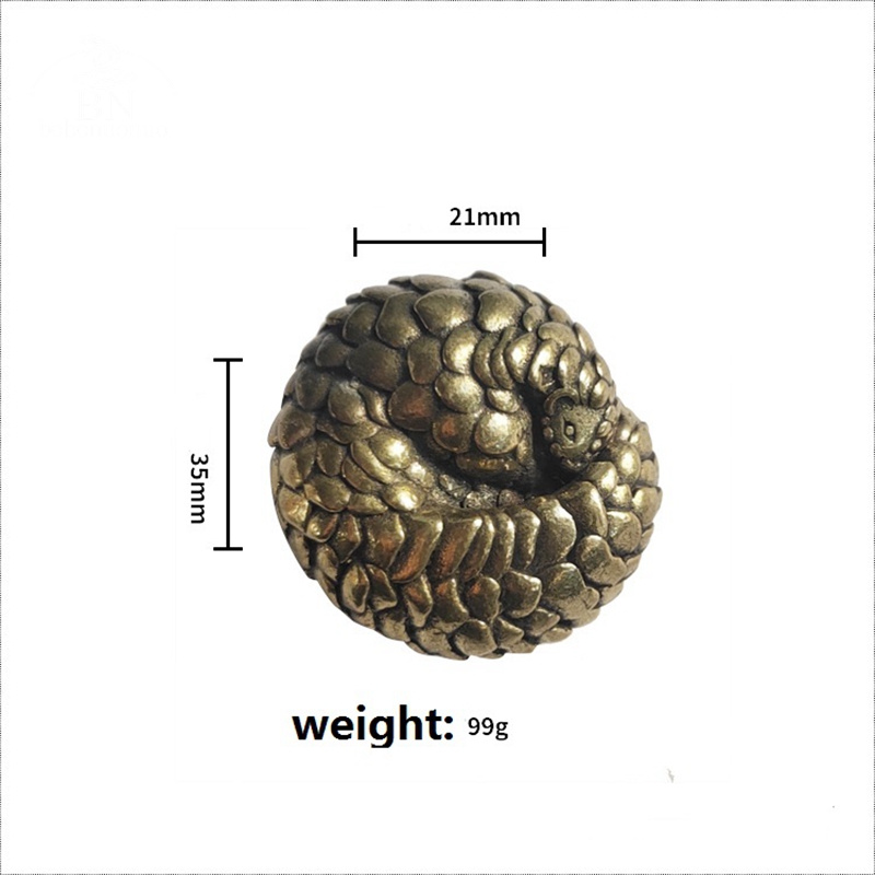 Solid Brass Spherical Pangolin - Retro Gaming Decor recensie en prijs