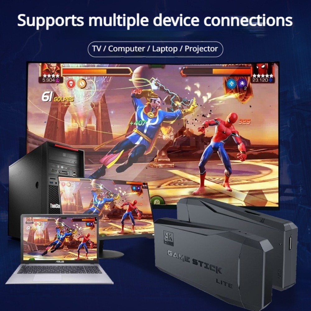 Portable 4K Retro Game Stick C - Retro Gaming Arcade Console recensie en prijs