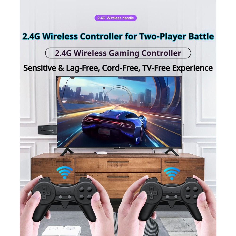 Portable 4K Retro Game Stick C - Retro Gaming Arcade Console recensie en prijs