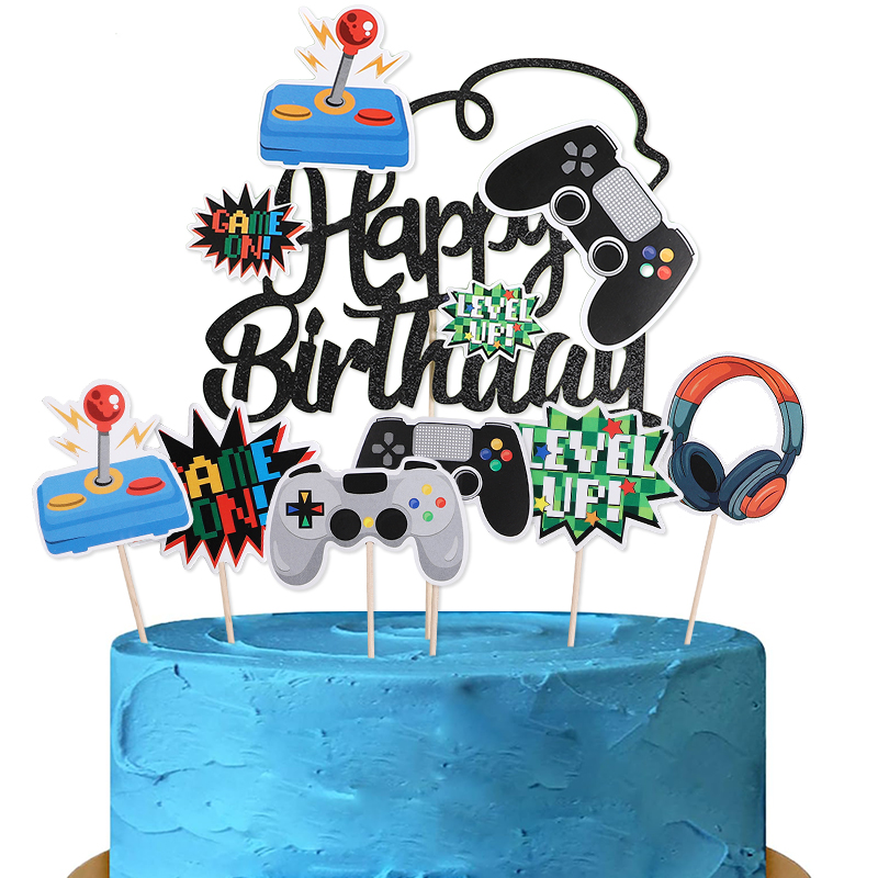 13Pcs Video Retro Game Cake To - Retro Gaming Decor recensie en prijs