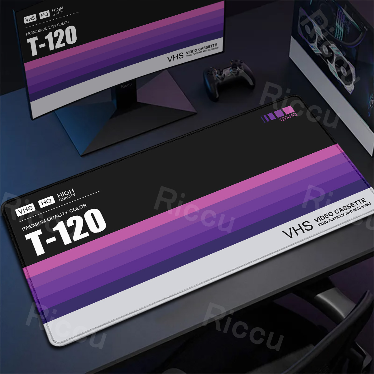 Retro VHS Style Mouse Pad Xxl  - Retro Gaming Accessories recensie en prijs