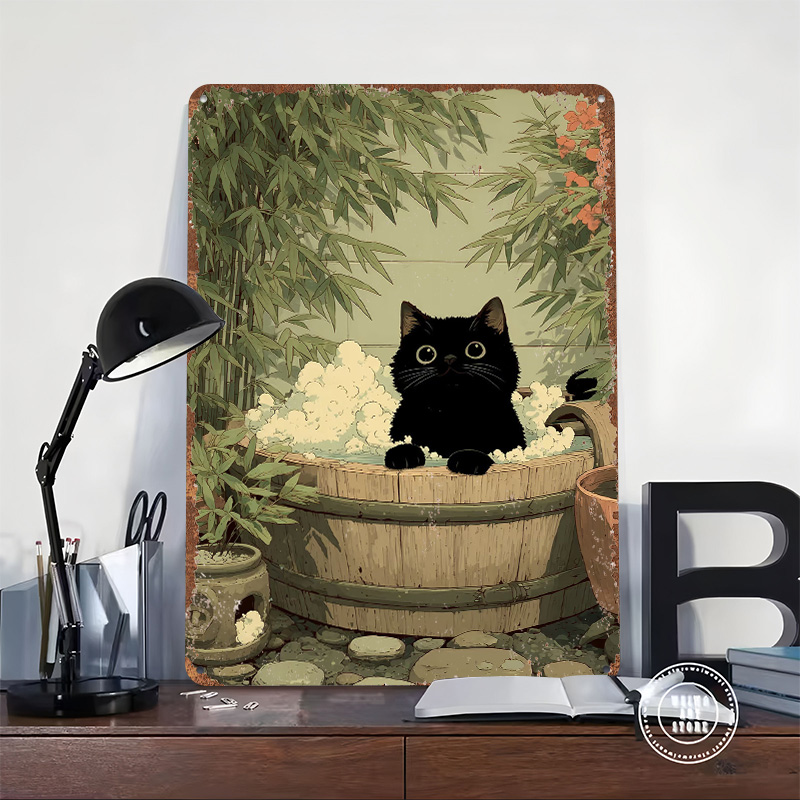 Black Cat in Japan Tub Printed - Retro Gaming Japan recensie en prijs