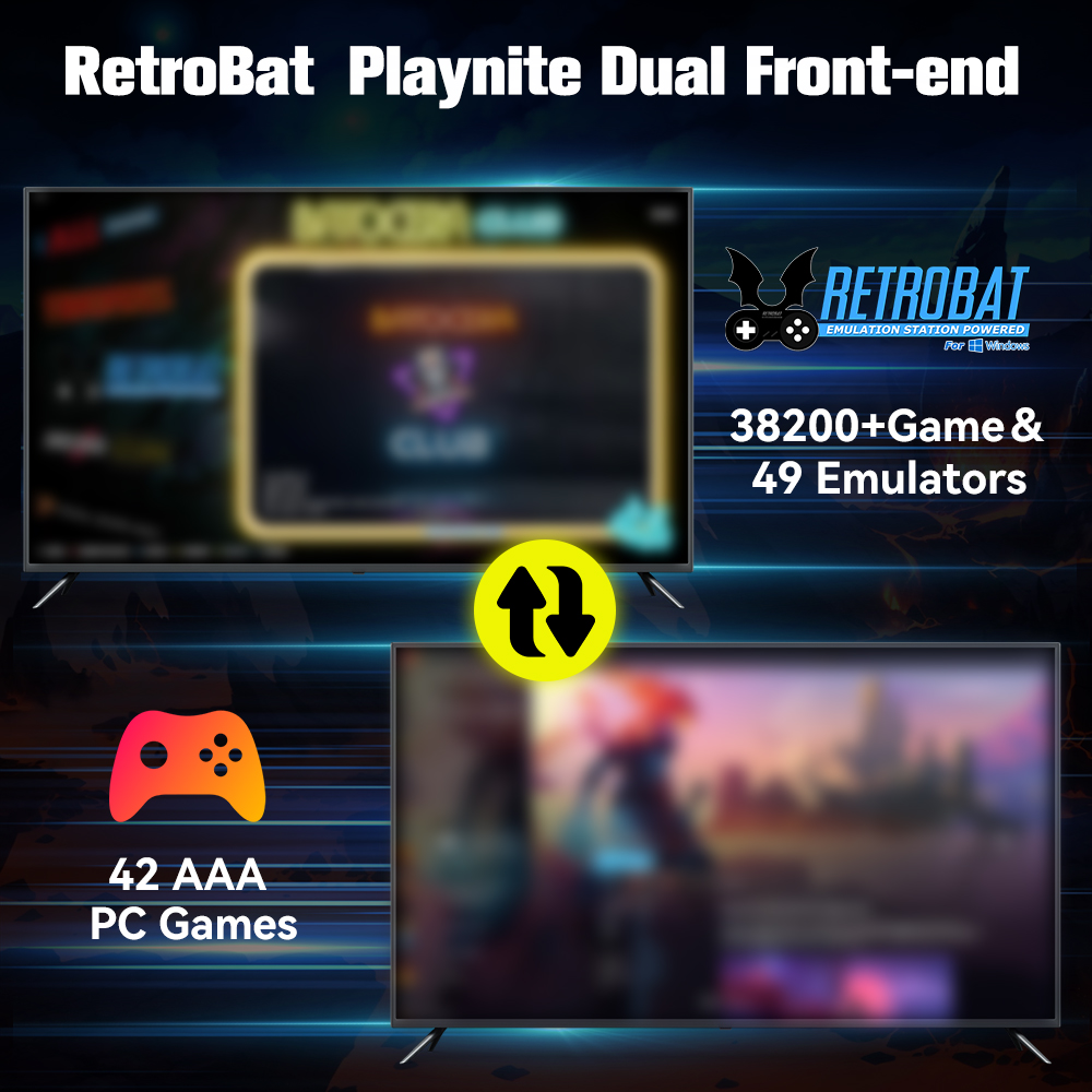 Retrobat＆Playnite System HDD R - Retro Gaming Kiosk recensie en prijs