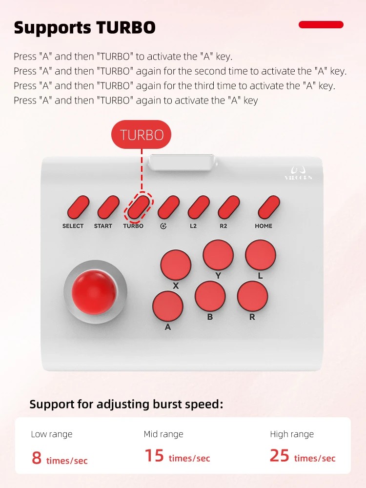 Arcade Joystick Wireless Gamin - Arcade Stick Joystick recensie en prijs