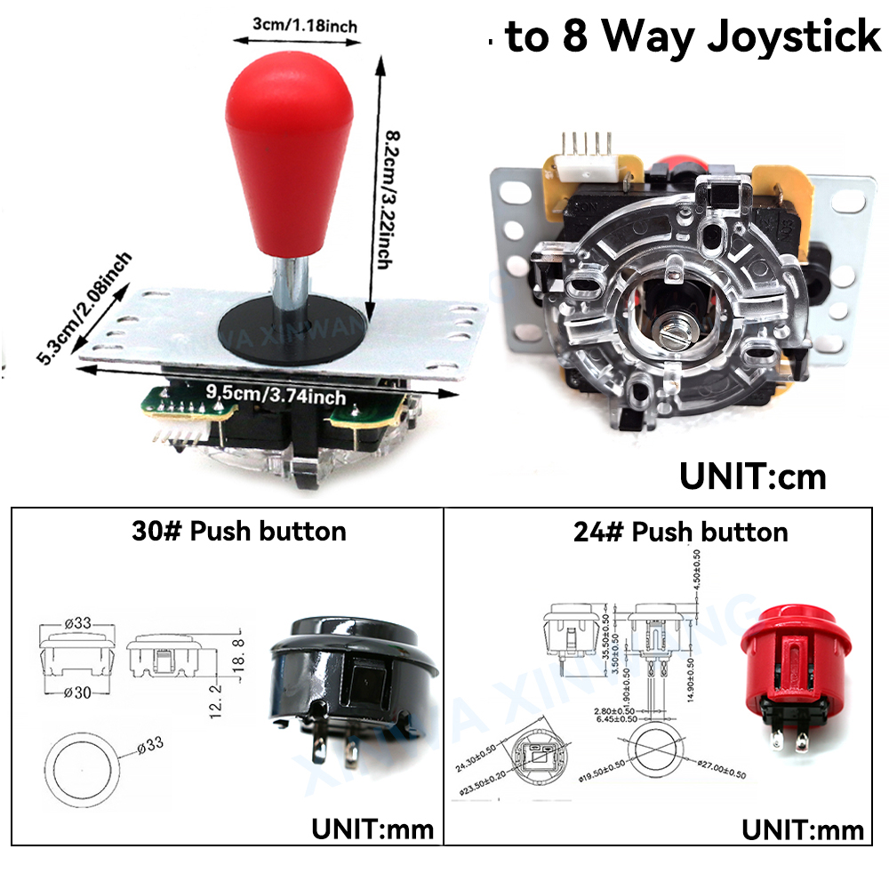 Arcade Joystick Copy SANWA Gam - Arcade Stick Joystick recensie en prijs