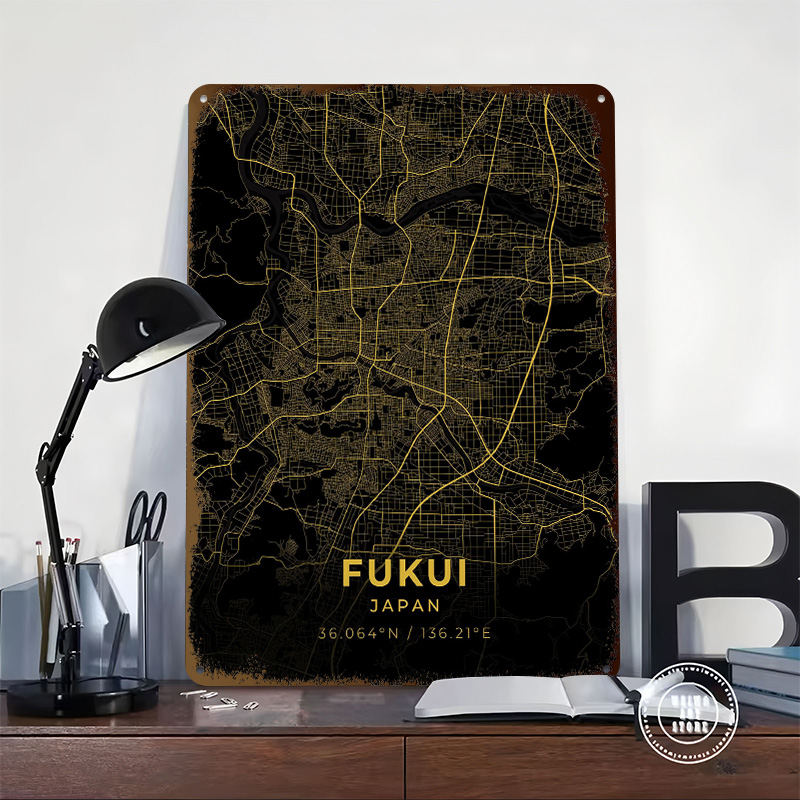 Fukui Japan Tinplate Posters C - Retro Gaming Japan recensie en prijs