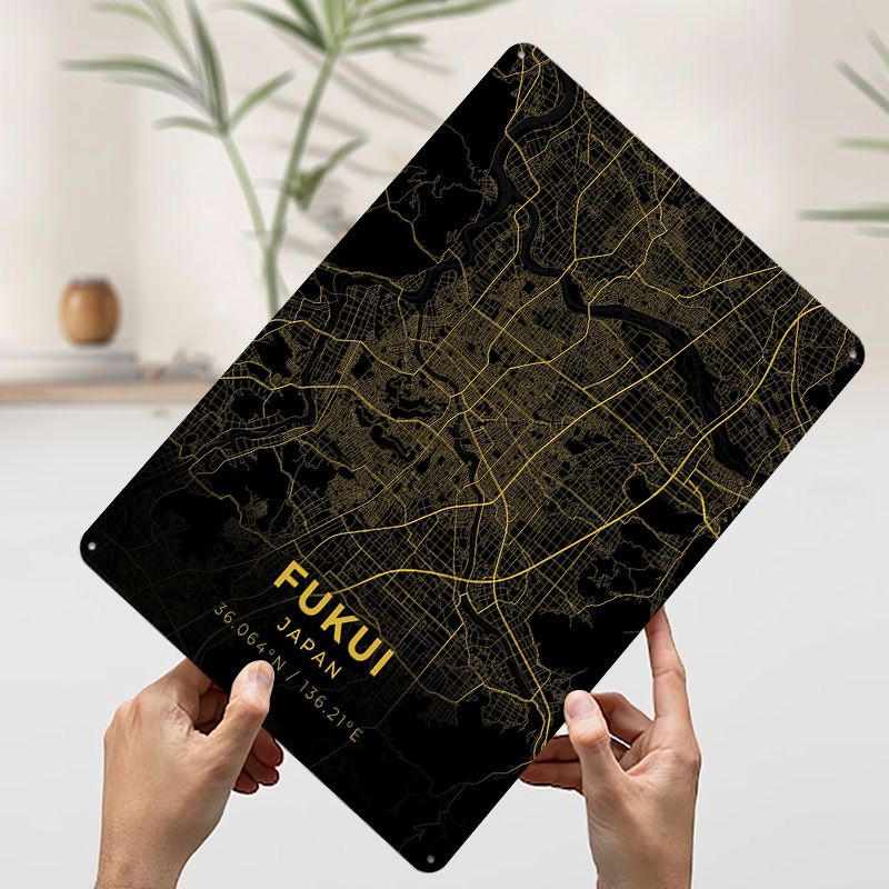 Fukui Japan Tinplate Posters C - Retro Gaming Japan recensie en prijs
