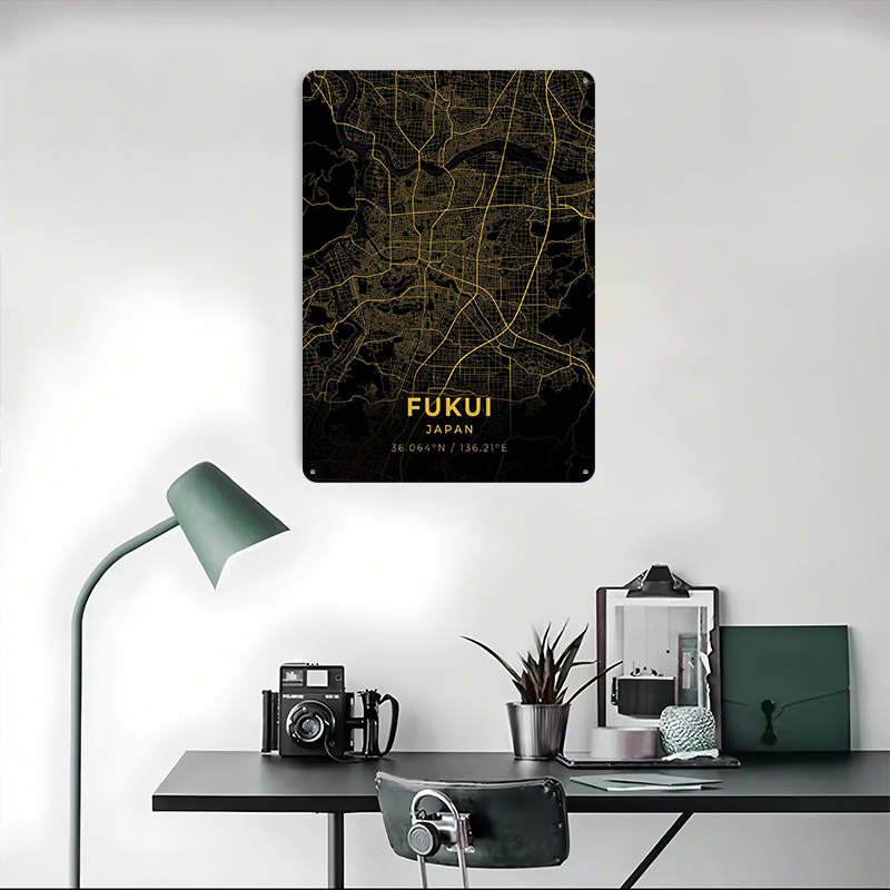 Fukui Japan Tinplate Posters C - Retro Gaming Japan recensie en prijs